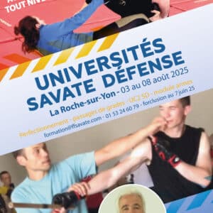 Formation - Université d'été de Savate Défense